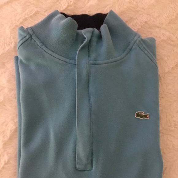 Lacoste 1/4 Zip Sweatshirt - Picture 1 of 6